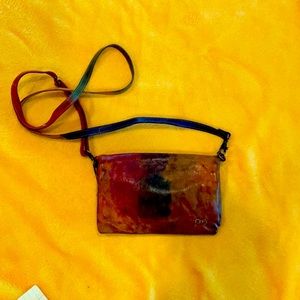 Bed Stu Tye Dye versatile wearing clutch